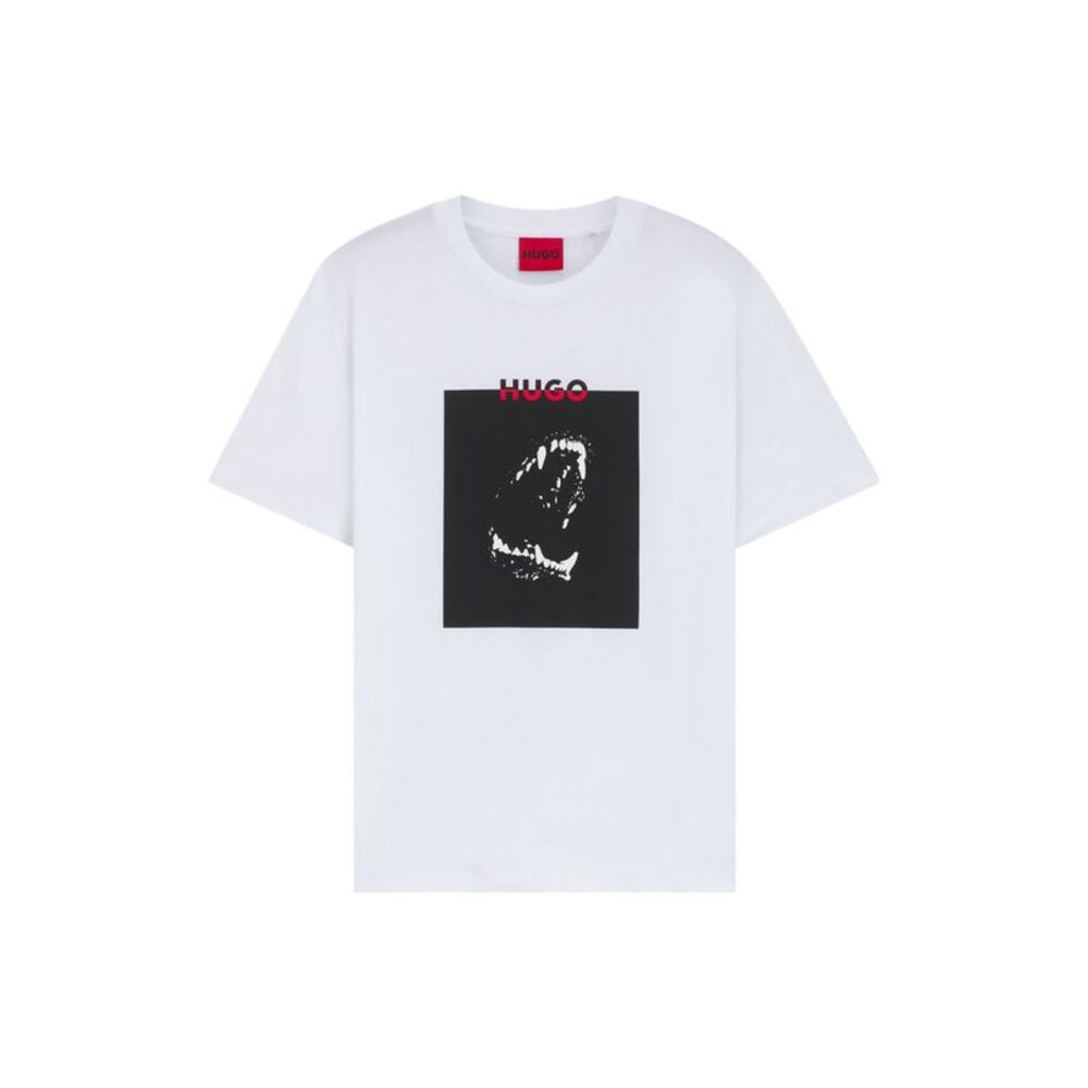 Hugo Mens Doberman T-Shirt / White